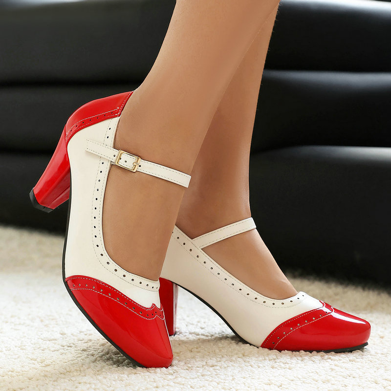 Women'S Xti Shoes - Mary Jane Ayakkabıları Kadınlar İçin Rugan