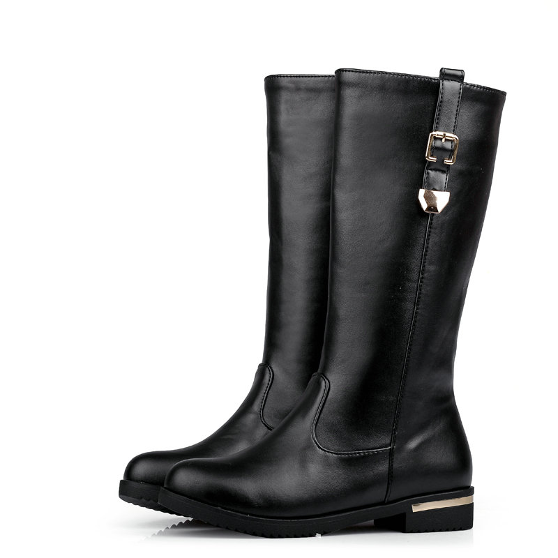 Lüks Yumuşak PU Deri Kışlık Dü - Women'S Shoes Burgundy incelemesi ve fiyatı