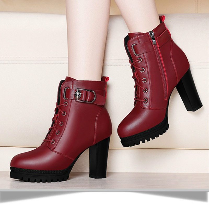 Şık Yüksek Topuklu Kadın Botla - Women'S Shoes Trending 2025 incelemesi ve fiyatı