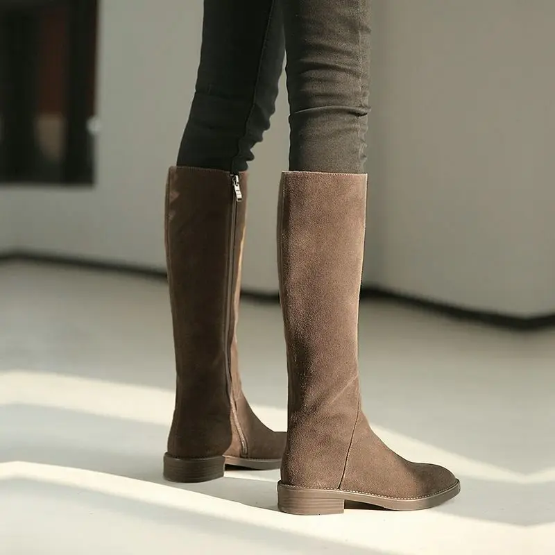 Yeni Fermuarlı Sıcak Süet Kadı - Women'S Shoes Trending 2025 incelemesi ve fiyatı