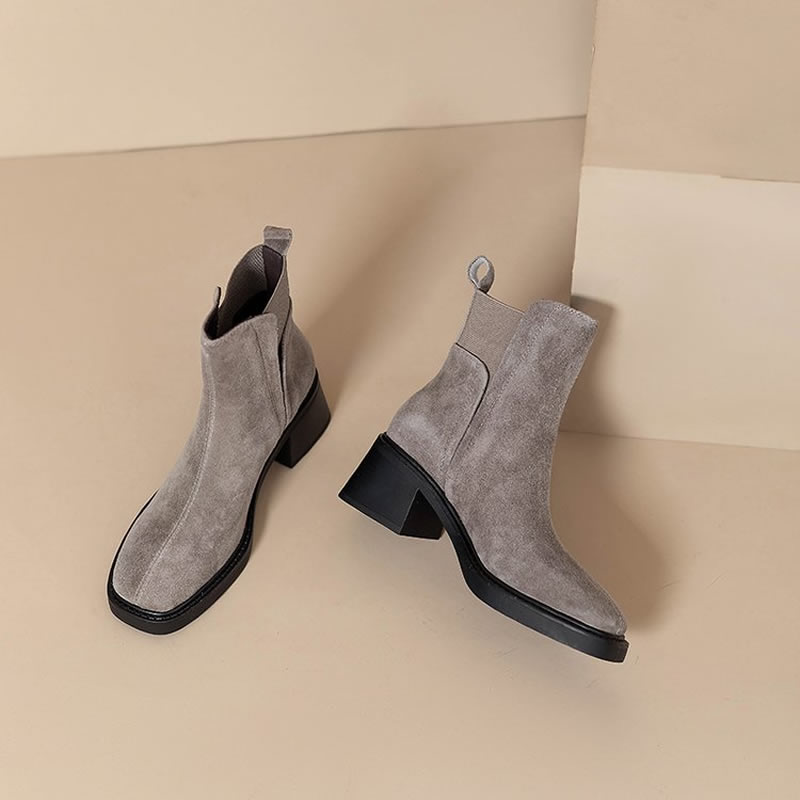Süet Kadın Kalın Topuklu Bilek - Women'S Shoes Trending 2025 incelemesi ve fiyatı