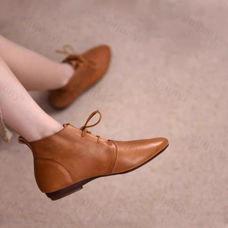 Kadın Kısa Botlar 2025 Deri Ye - Women'S Shoes Trending 2025 incelemesi ve fiyatı