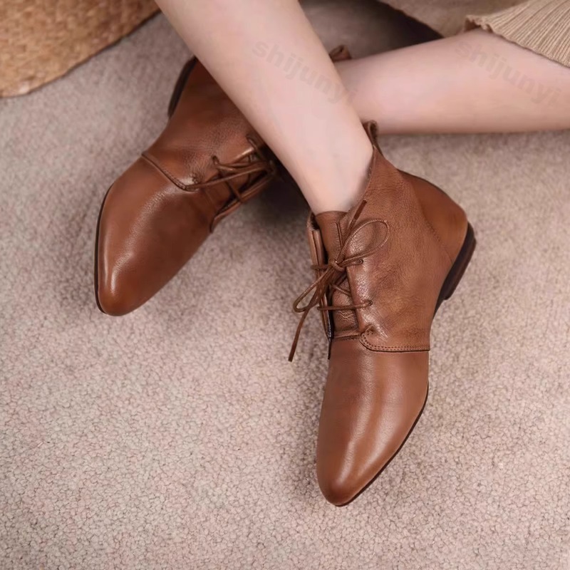 Kadın Kısa Botlar 2025 Deri Ye - Women'S Shoes Trending 2025 incelemesi ve fiyatı