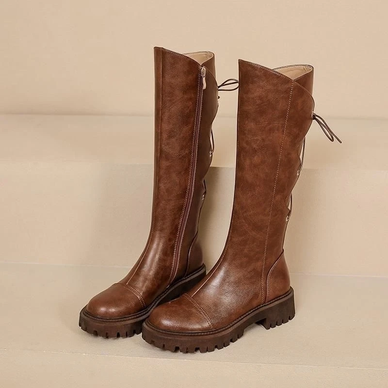 Kahverengi Deri Platform Kadın - Women'S Shoes Trending 2025 incelemesi ve fiyatı