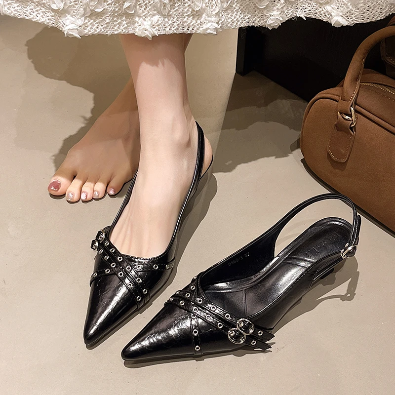 2025 Yeni Kadın Sivri Burun Sa - Women'S Shoes Trending 2025 incelemesi ve fiyatı