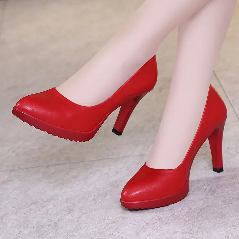 8 cm Küçük Boy 32-43 Yeni Sığ  - Court Heel Pointed incelemesi ve fiyatı
