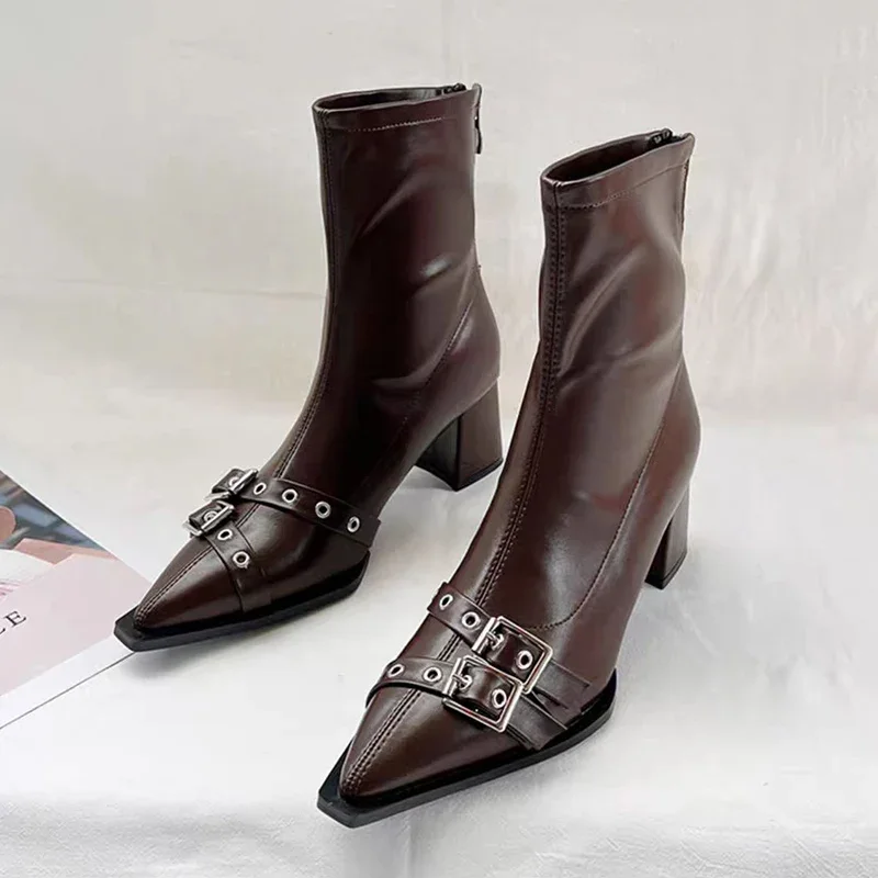 Yüksek Topuklu Ayak Bileği Çiz - Women'S Shoes Trending 2025 incelemesi ve fiyatı