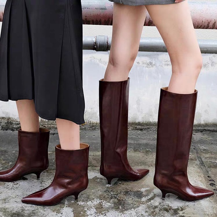 Kadın Chelsea Rugan Yüksek Bot - Women'S Shoes Burgundy incelemesi ve fiyatı